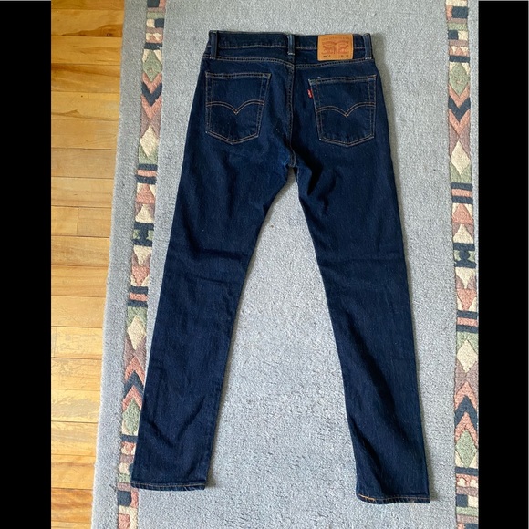Levi’s 505s Dark Wash Straight Leg Jeans - Picture 7 of 8